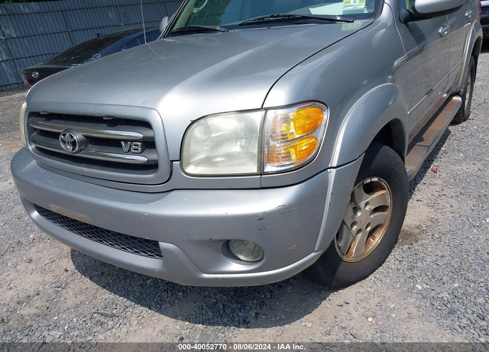 2001 TOYOTA SEQUOIA LIMITED VIN: 5TDBT48A91S052004