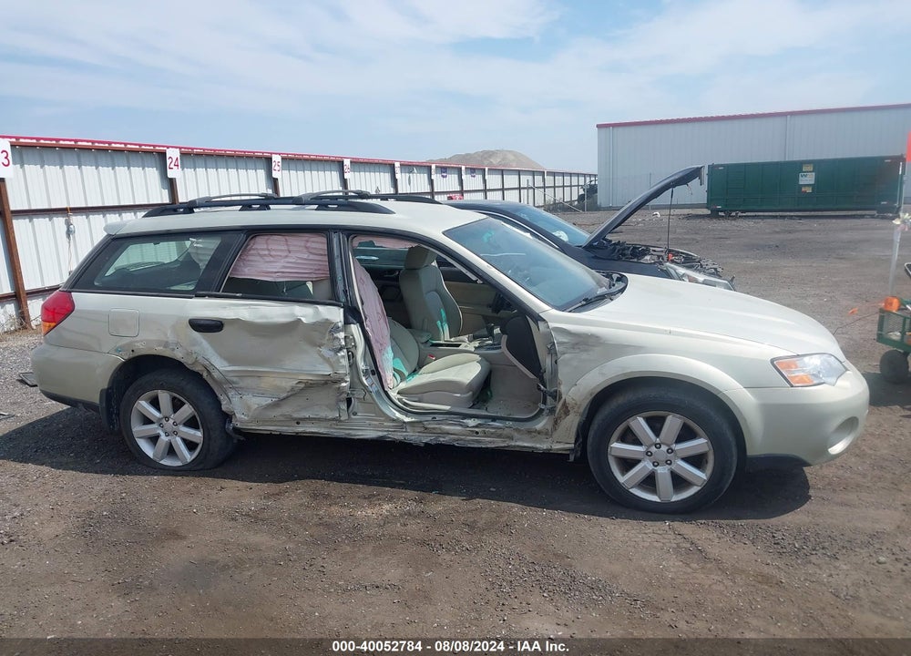2007 SUBARU OUTBACK 2.5I VIN: 4S4BP61C577303286
