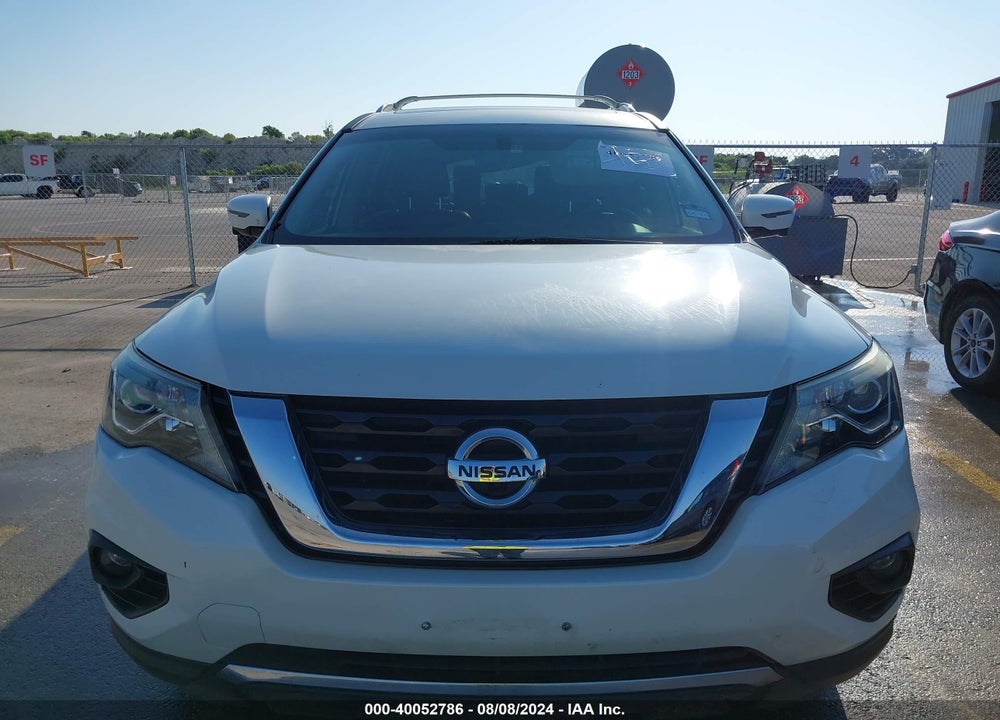 2018 NISSAN PATHFINDER PLATINUM VIN: 5N1DR2MN5JC648860