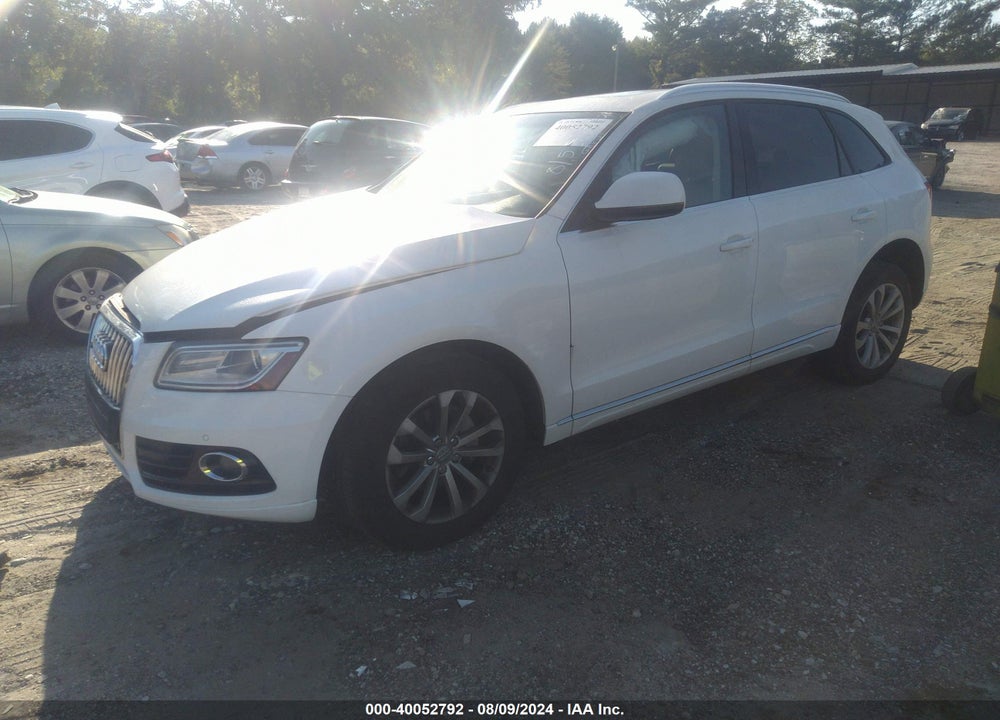 2013 AUDI Q5 2.0T PREMIUM VIN: WA1LFAFP6DA032628