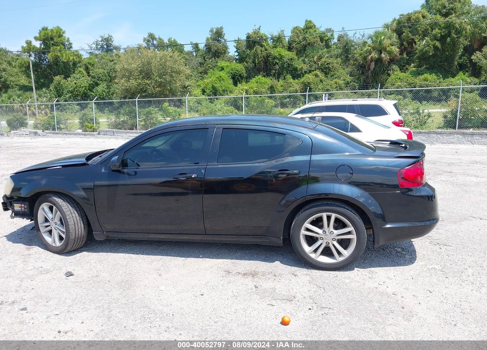 2014 DODGE AVENGER SE VIN: 1C3CDZAB8EN234794