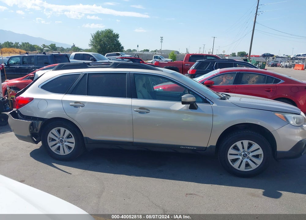 2016 SUBARU OUTBACK 2.5I PREMIUM VIN: 4S4BSACC5G3299892