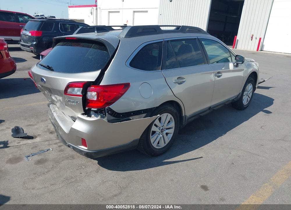 2016 SUBARU OUTBACK 2.5I PREMIUM VIN: 4S4BSACC5G3299892