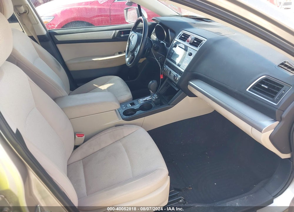 2016 SUBARU OUTBACK 2.5I PREMIUM VIN: 4S4BSACC5G3299892