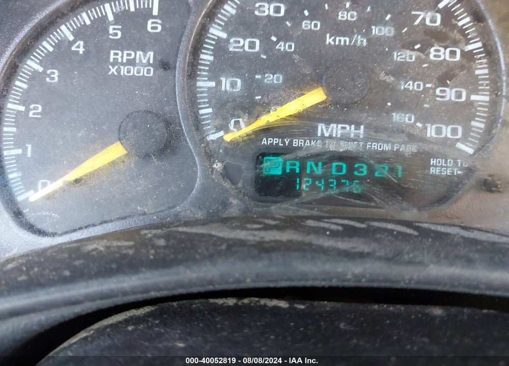 2000 CHEVROLET SILVERADO 2500 VIN: 1GCGC24U3YZ263833