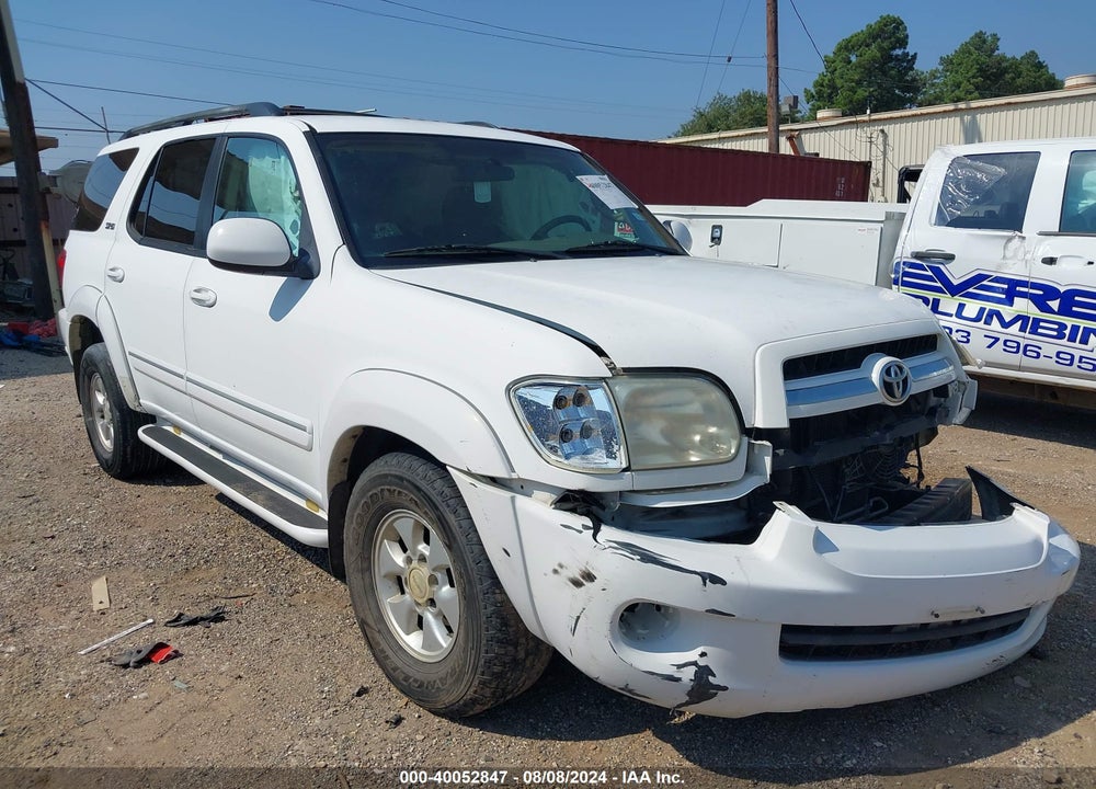 2005 TOYOTA SEQUOIA SR5 V8 VIN: 5TDZT34A95S243667