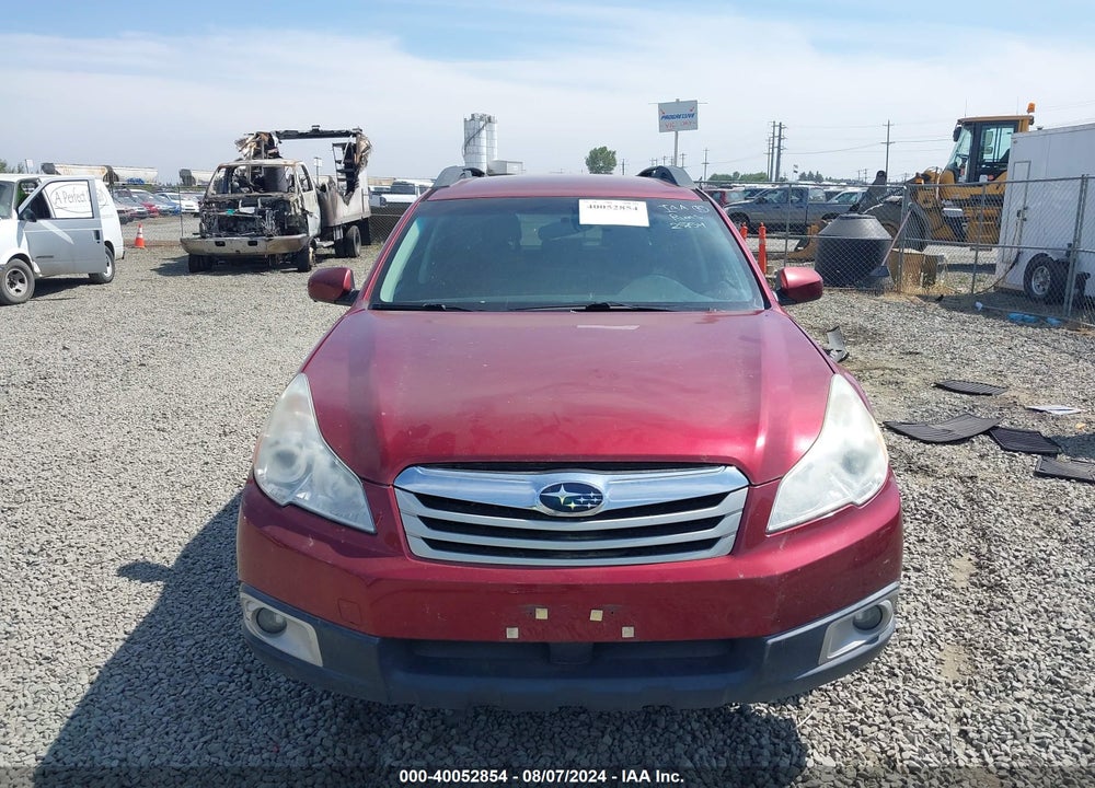 2012 SUBARU OUTBACK 2.5I PREMIUM VIN: 4S4BRBCC0C3243211