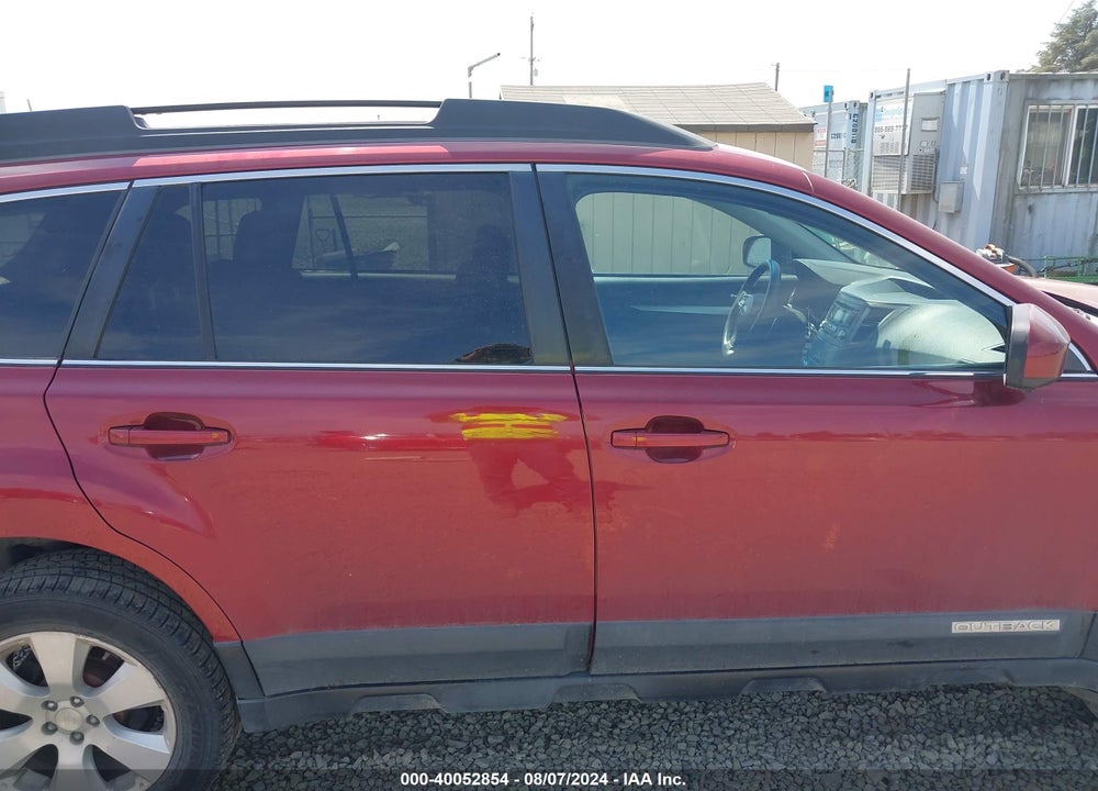 2012 SUBARU OUTBACK 2.5I PREMIUM VIN: 4S4BRBCC0C3243211