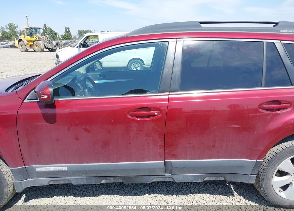 2012 SUBARU OUTBACK 2.5I PREMIUM VIN: 4S4BRBCC0C3243211