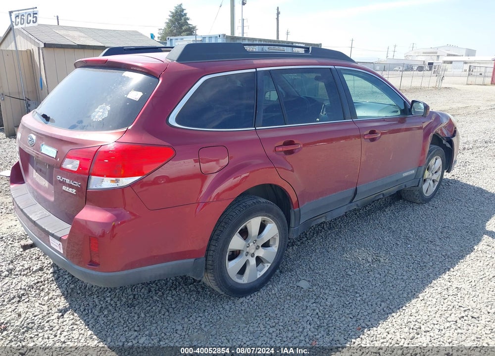2012 SUBARU OUTBACK 2.5I PREMIUM VIN: 4S4BRBCC0C3243211