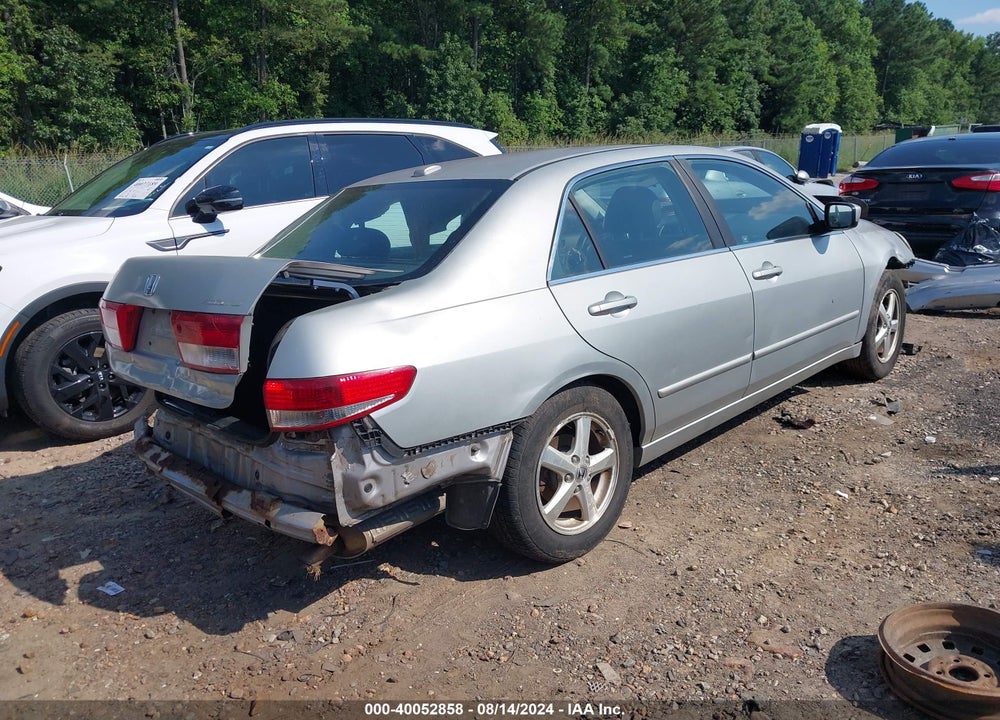 2004 HONDA ACCORD 2.4 EX VIN: 1HGCM56834A010583