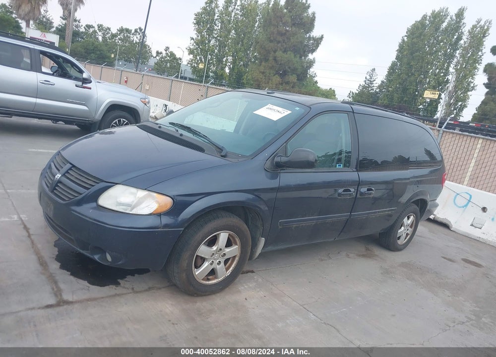 2007 DODGE GRAND CARAVAN SXT VIN: 2D4GP44L77R174060