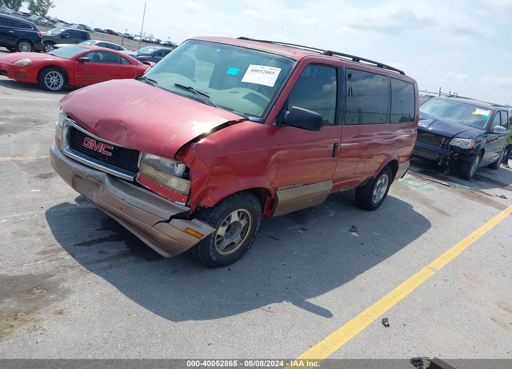1998 GMC SAFARI SLE VIN: 1GKEL19W0WB510327