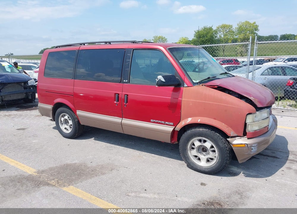 1998 GMC SAFARI SLE VIN: 1GKEL19W0WB510327