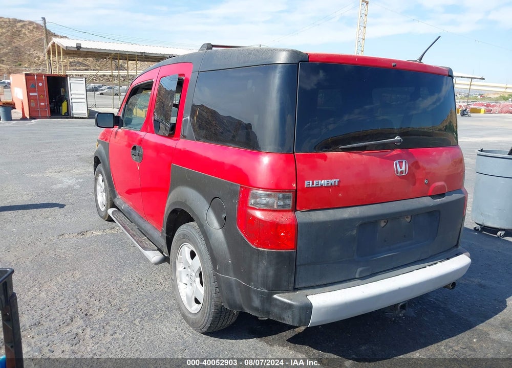 2005 HONDA ELEMENT EX VIN: 5J6YH18645L004045