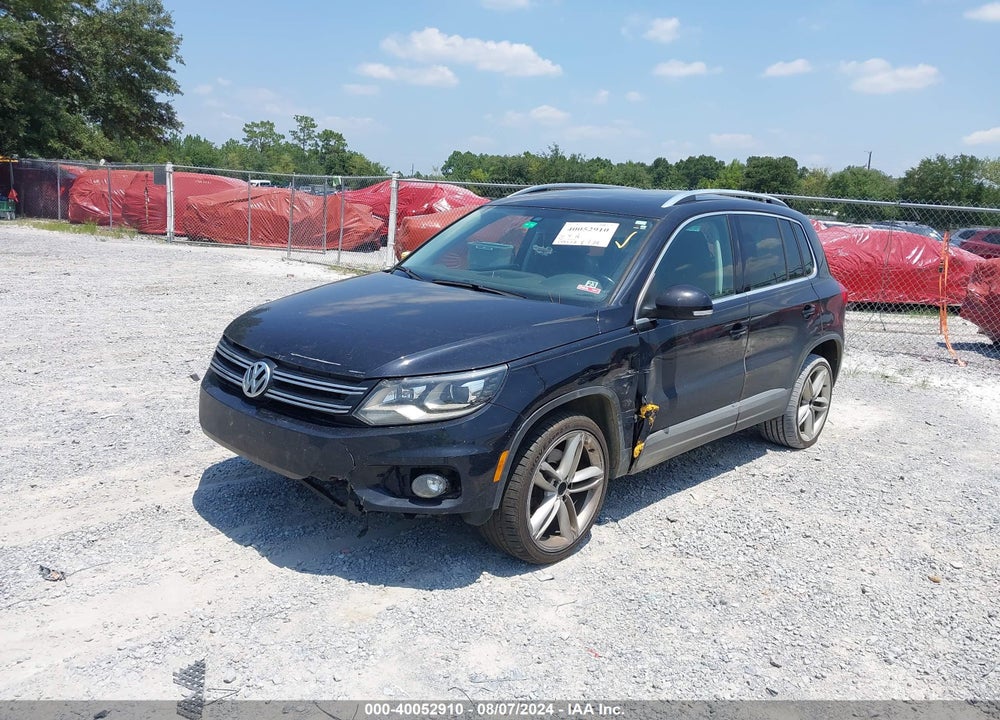 2016 VOLKSWAGEN TIGUAN SE VIN: WVGAV7AX5GW516965