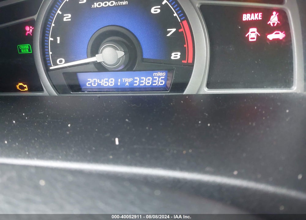 2008 HONDA CIVIC VIN: 2HGFG11818H550364