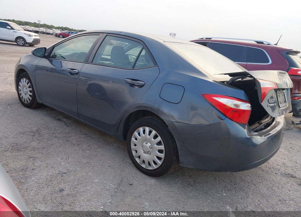 2015 TOYOTA COROLLA LE VIN: 2T1BURHE1FC475026