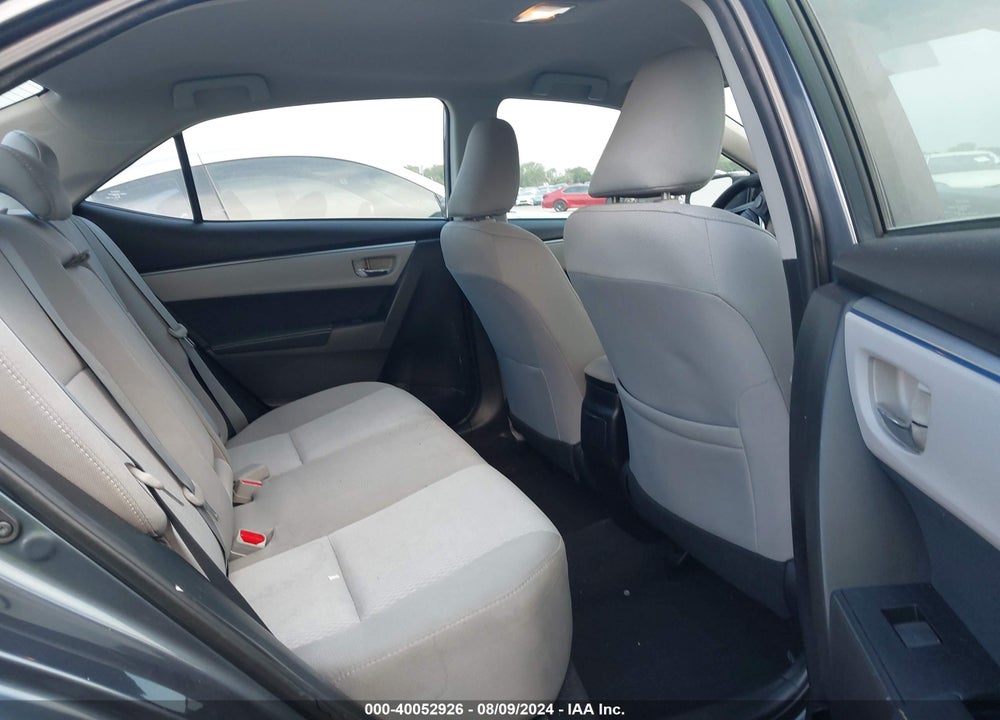 2015 TOYOTA COROLLA LE VIN: 2T1BURHE1FC475026