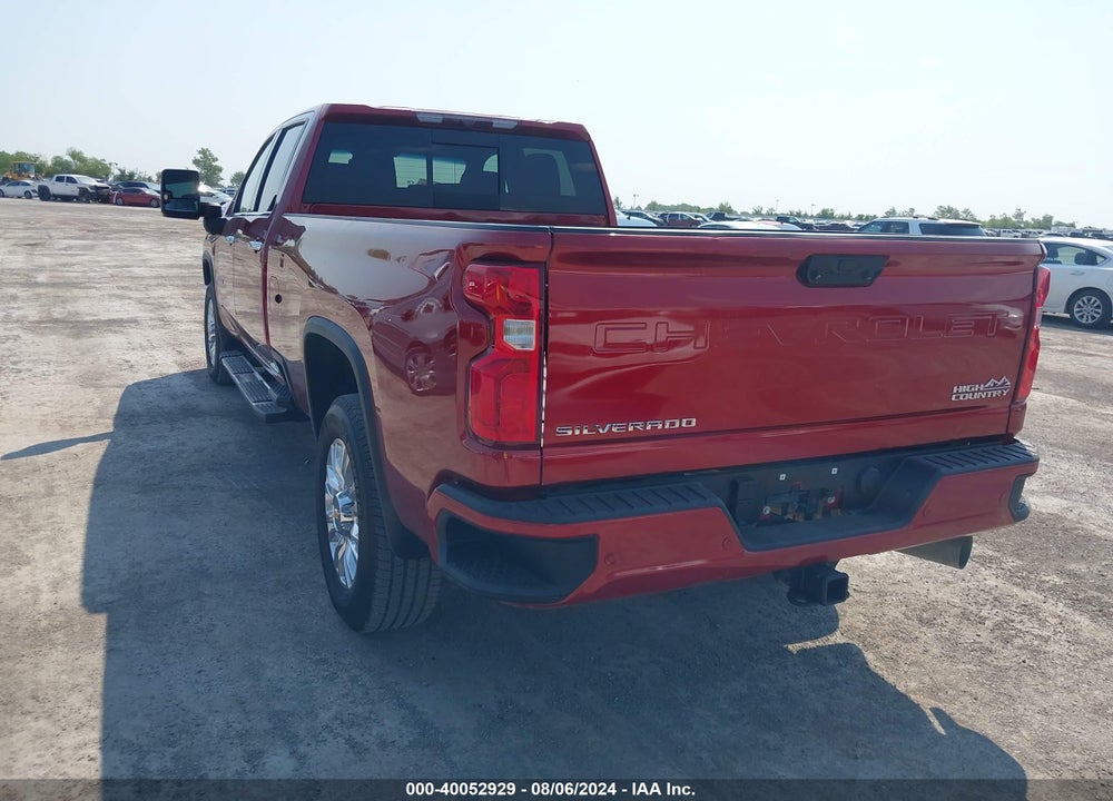 2021 CHEVROLET SILVERADO 3500HD 4WD  LONG BED HIGH COUNTRY VIN: 1GC4YVEY7MF212077