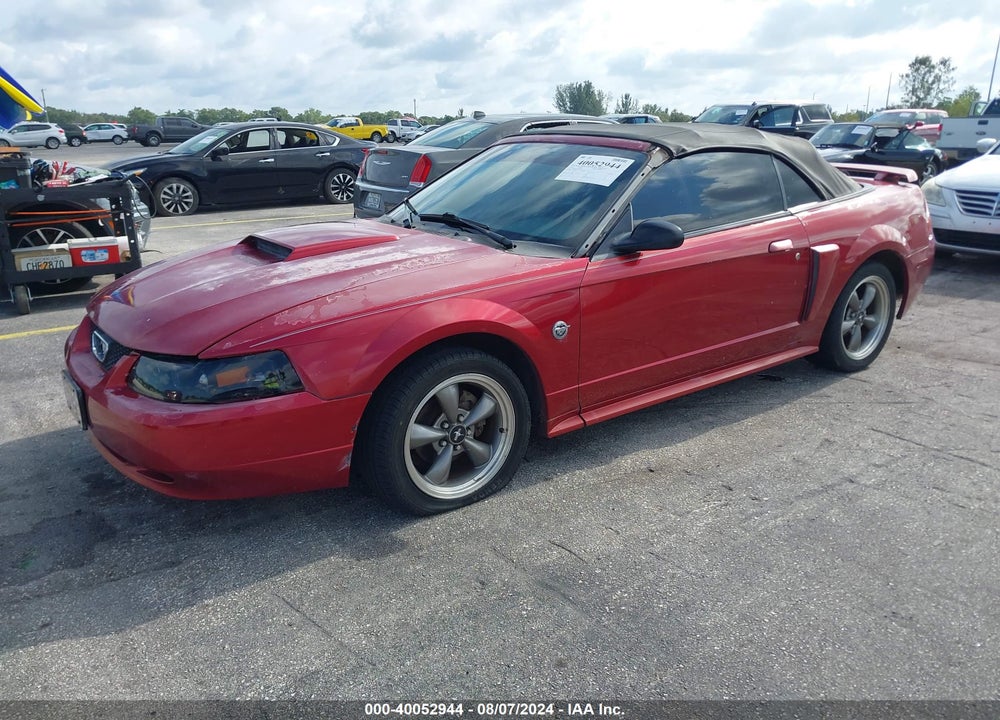 2004 FORD MUSTANG GT VIN: 1FAFP45X74F101614