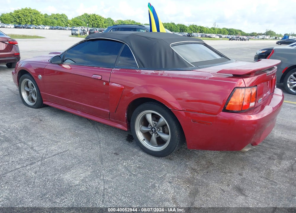 2004 FORD MUSTANG GT VIN: 1FAFP45X74F101614