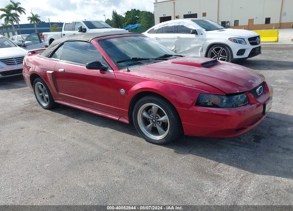 2004 FORD MUSTANG GT VIN: 1FAFP45X74F101614