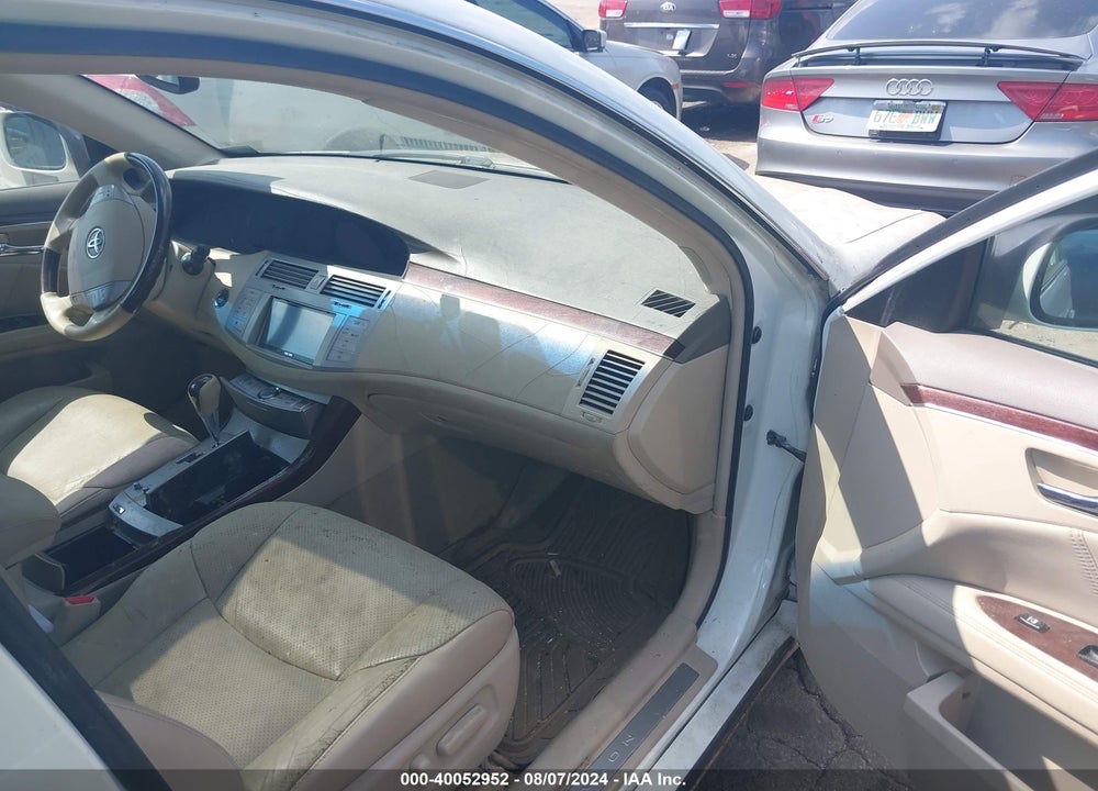 2008 TOYOTA AVALON LIMITED VIN: 4T1BK36B98U319409