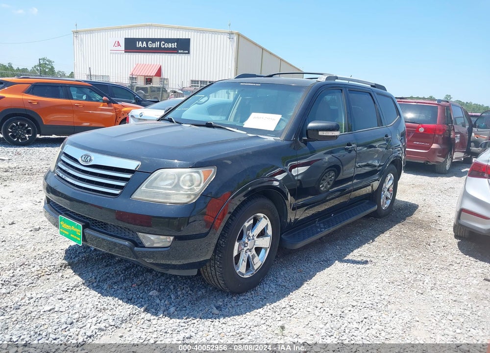 2009 KIA BORREGO EX V8 VIN: KNDJJ742695023854