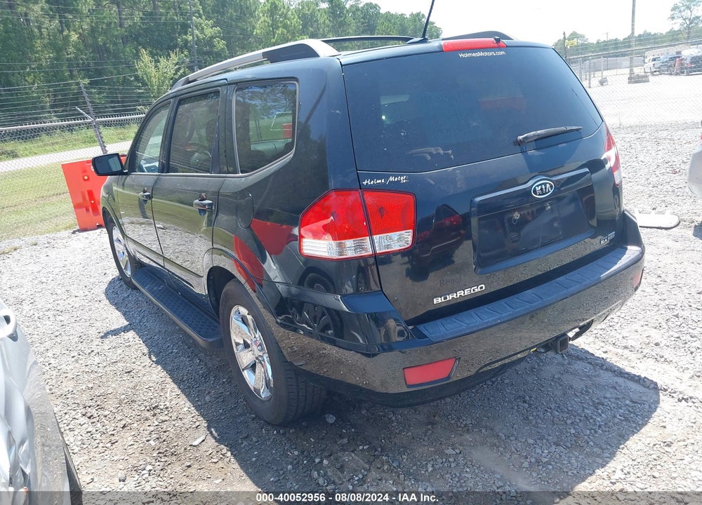 2009 KIA BORREGO EX V8 VIN: KNDJJ742695023854