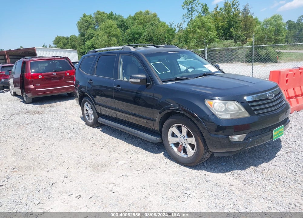 2009 KIA BORREGO EX V8 VIN: KNDJJ742695023854