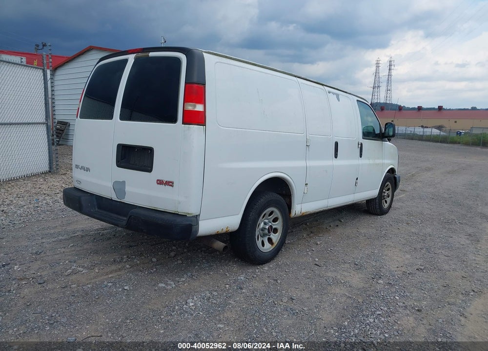 2009 GMC SAVANA 1500 WORK VAN VIN: 1GTFG15X391151679