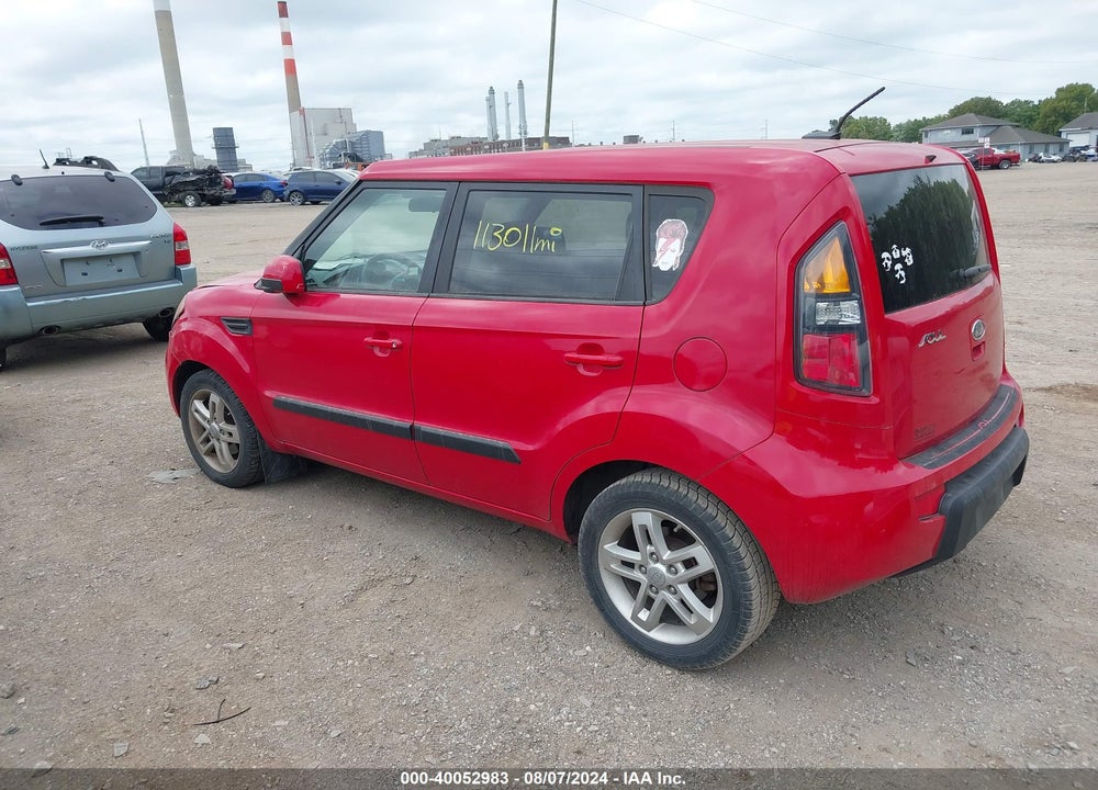 2011 KIA SOUL VIN: KNDJT2A28B7236221