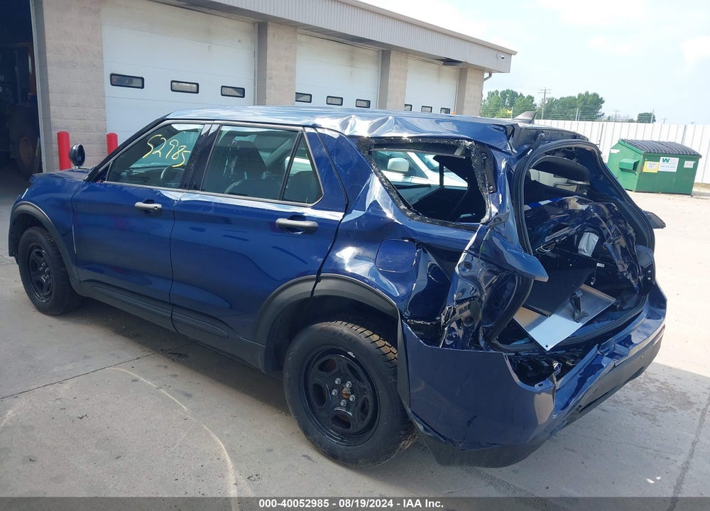 2023 FORD EXPLORER POLICE INTERCEPTOR VIN: 1FM5K8AW3PNA07132