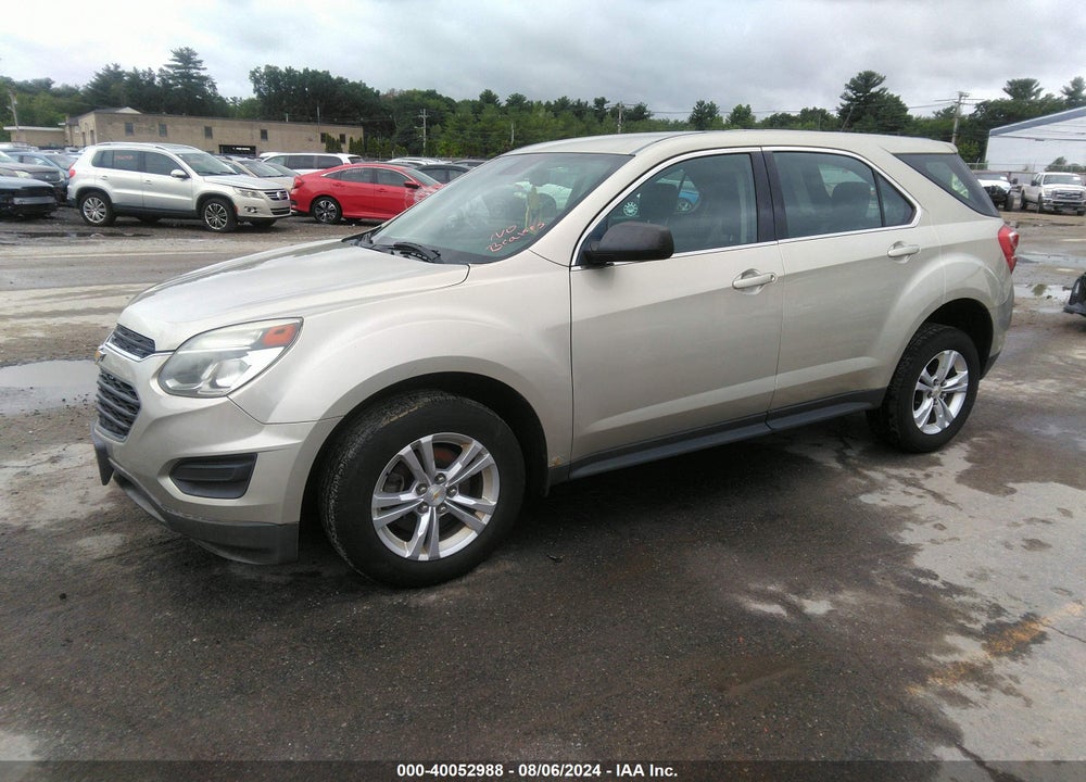 2016 CHEVROLET EQUINOX LS VIN: 1GNFLEEK4GZ107221
