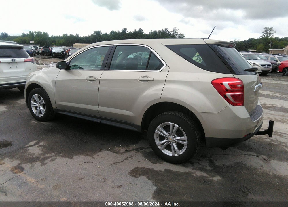 2016 CHEVROLET EQUINOX LS VIN: 1GNFLEEK4GZ107221