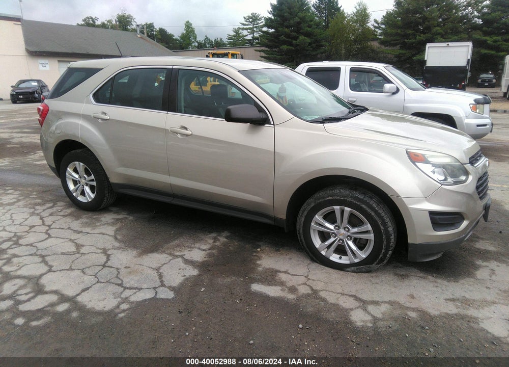 2016 CHEVROLET EQUINOX LS VIN: 1GNFLEEK4GZ107221