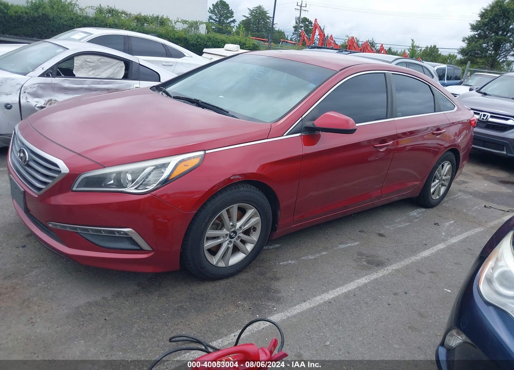 2015 HYUNDAI SONATA SE VIN: 5NPE24AF1FH176609