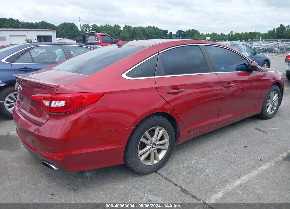 2015 HYUNDAI SONATA SE VIN: 5NPE24AF1FH176609