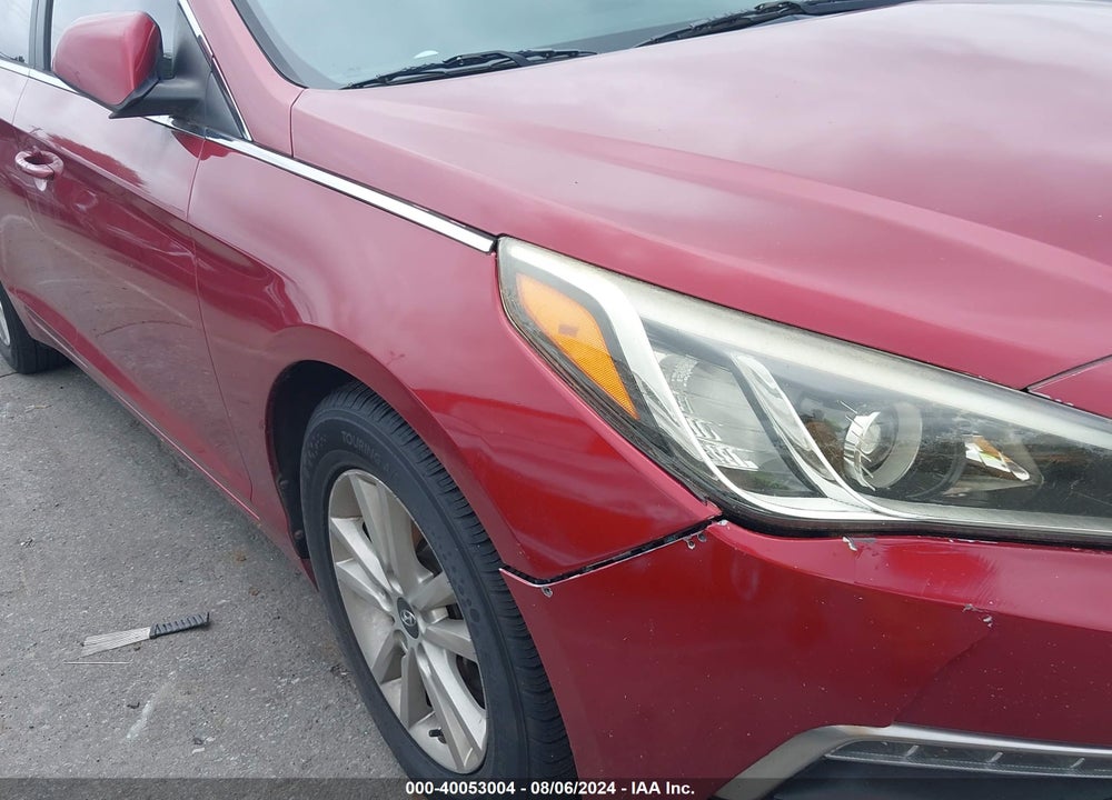 2015 HYUNDAI SONATA SE VIN: 5NPE24AF1FH176609