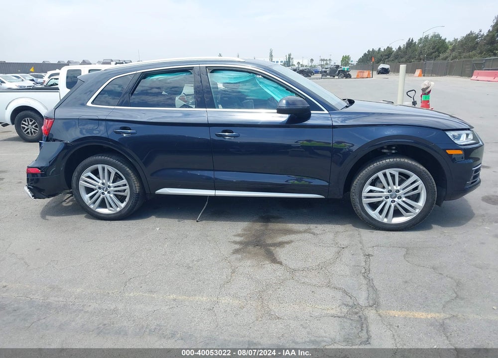 2018 AUDI Q5 2.0T PREMIUM/2.0T TECH PREMIUM VIN: WA1BNAFY6J2249044