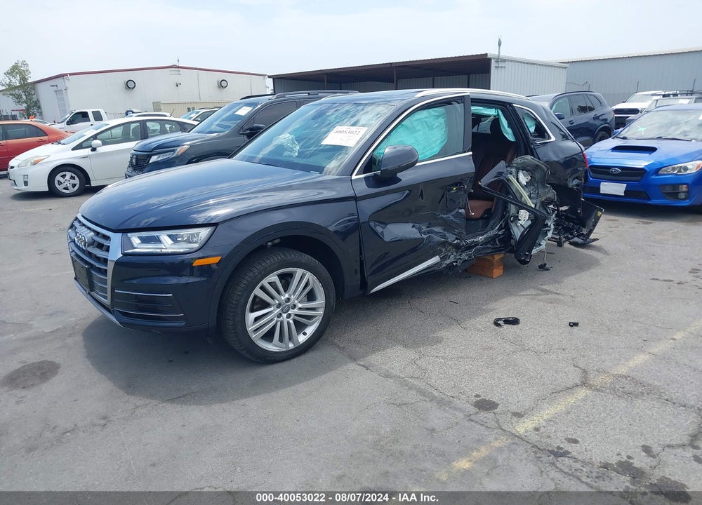 2018 AUDI Q5 2.0T PREMIUM/2.0T TECH PREMIUM VIN: WA1BNAFY6J2249044