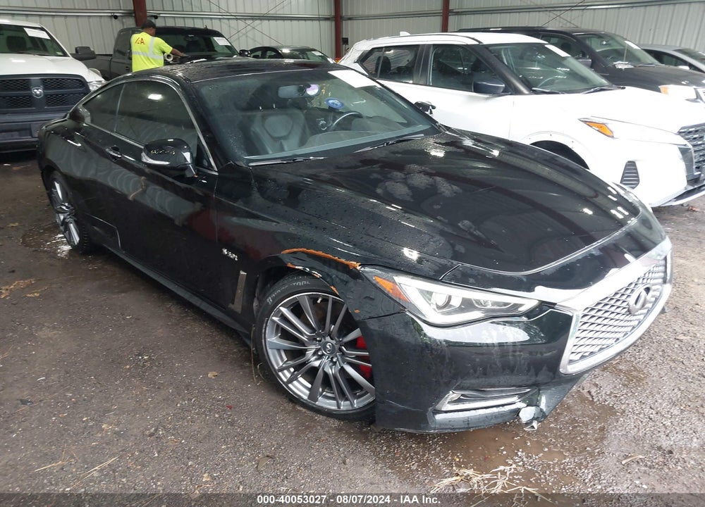 2017 INFINITI Q60 3.0T RED SPORT 400 VIN: JN1FV7EK3HM610948