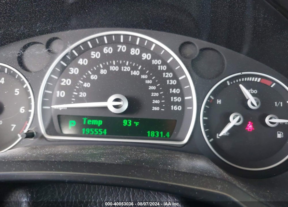 2008 SAAB 9-3 AERO VIN: YS3FH41U681152455