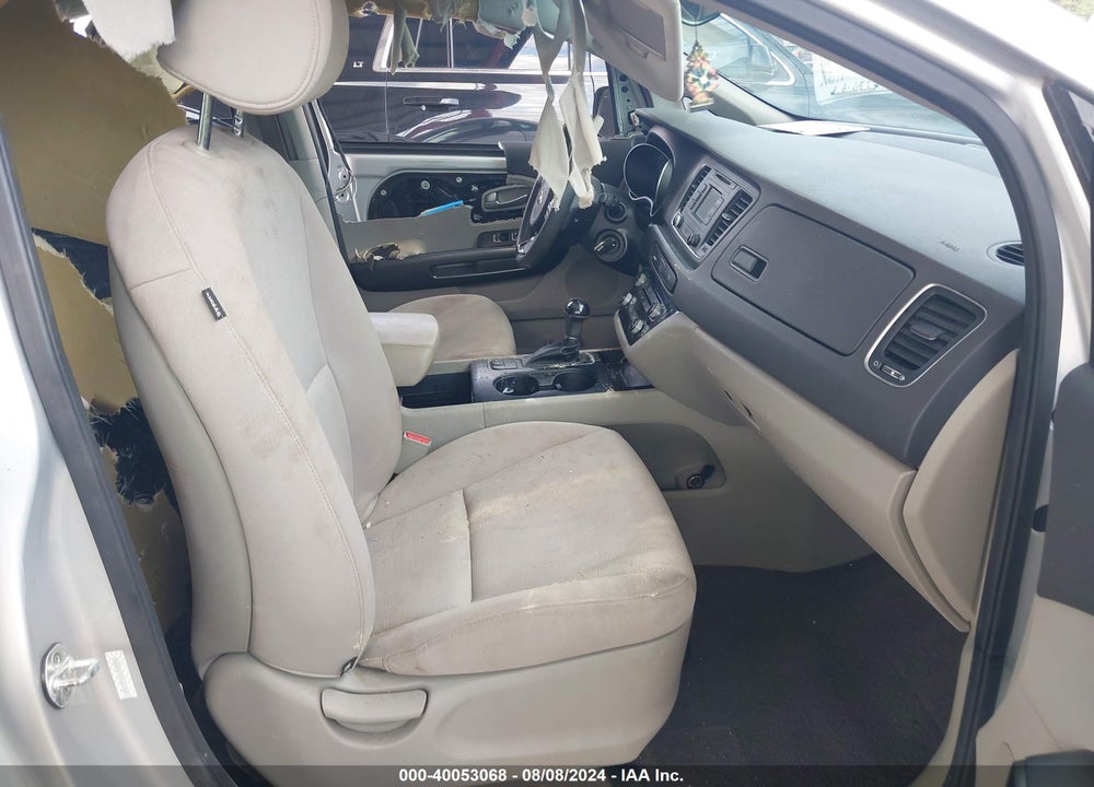 2015 KIA SEDONA LX VIN: KNDMB5C11F6017683