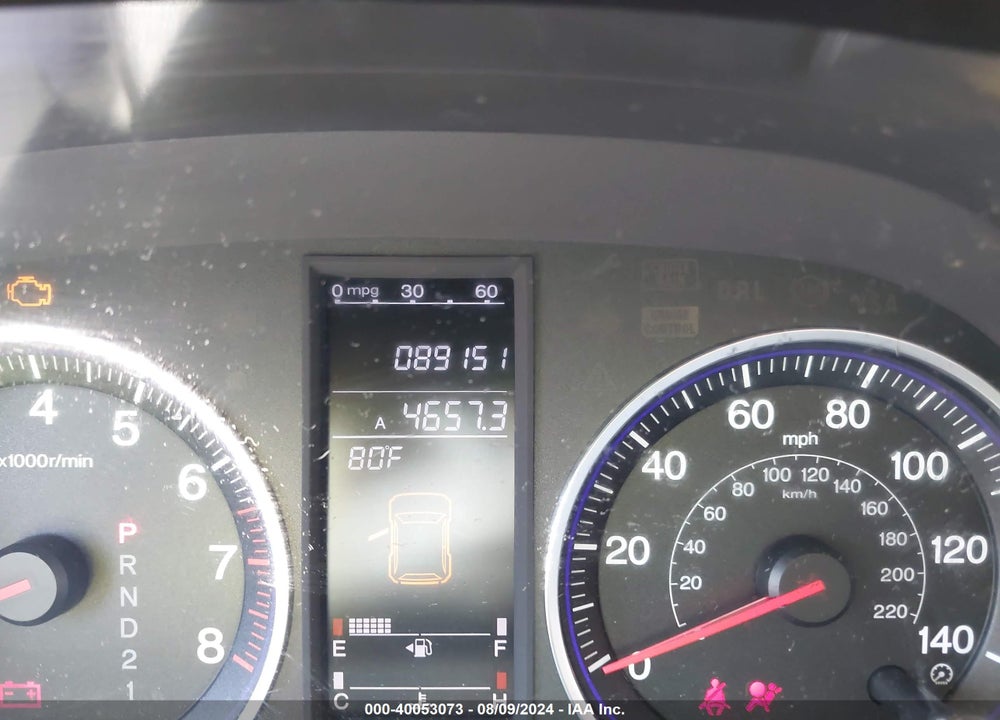 2009 HONDA CR-V EX-L VIN: JHLRE38779C001124