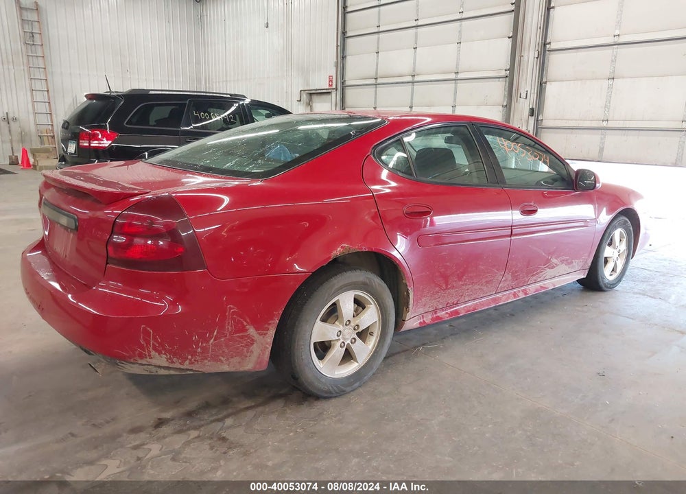 2008 PONTIAC GRAND PRIX VIN: 2G2WP552581106011