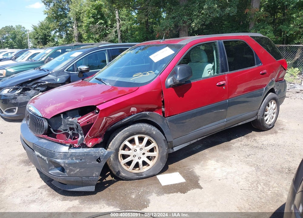 2005 BUICK RENDEZVOUS CX VIN: 3G5DA03EX5S537942