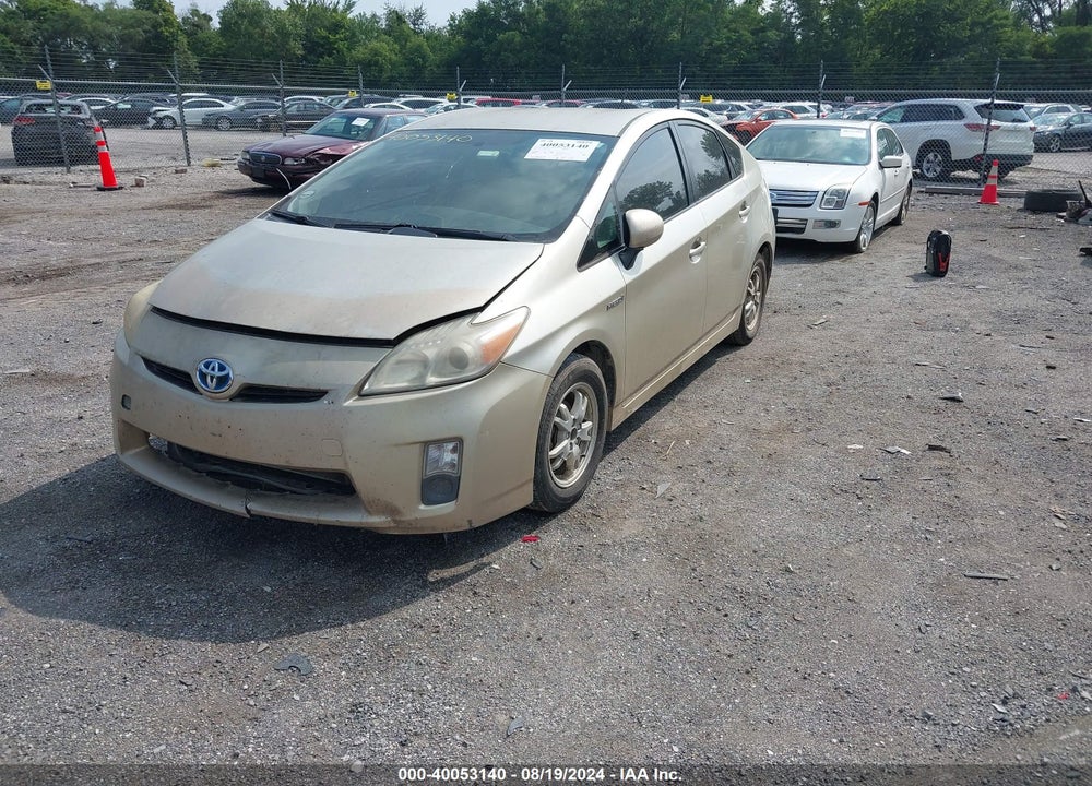 2010 TOYOTA PRIUS II VIN: JTDKN3DU4A0154737