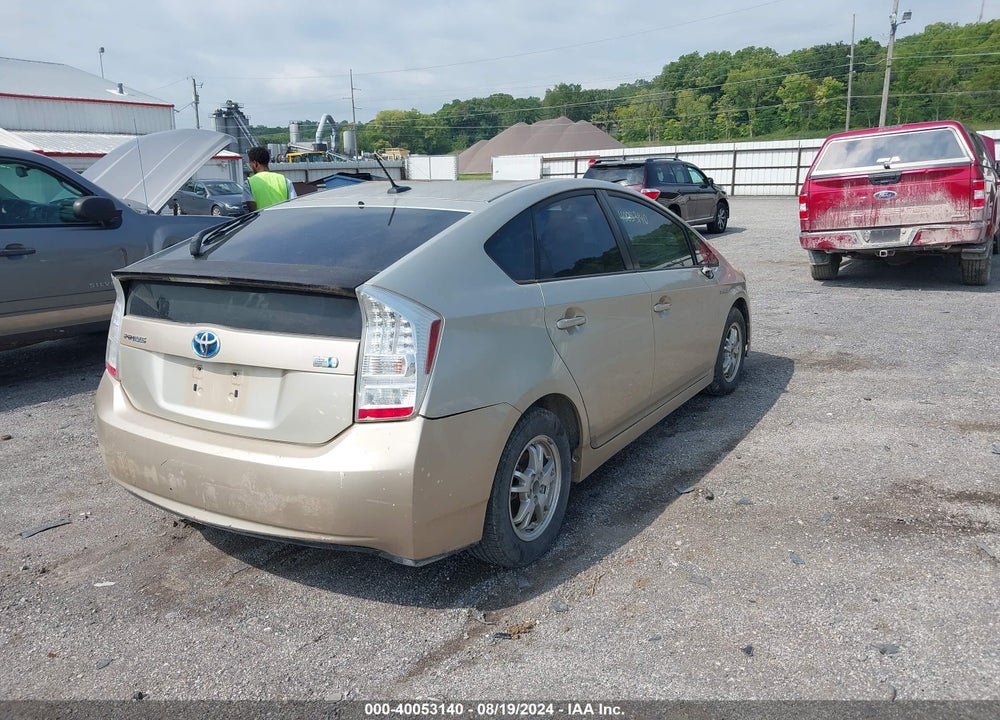 2010 TOYOTA PRIUS II VIN: JTDKN3DU4A0154737